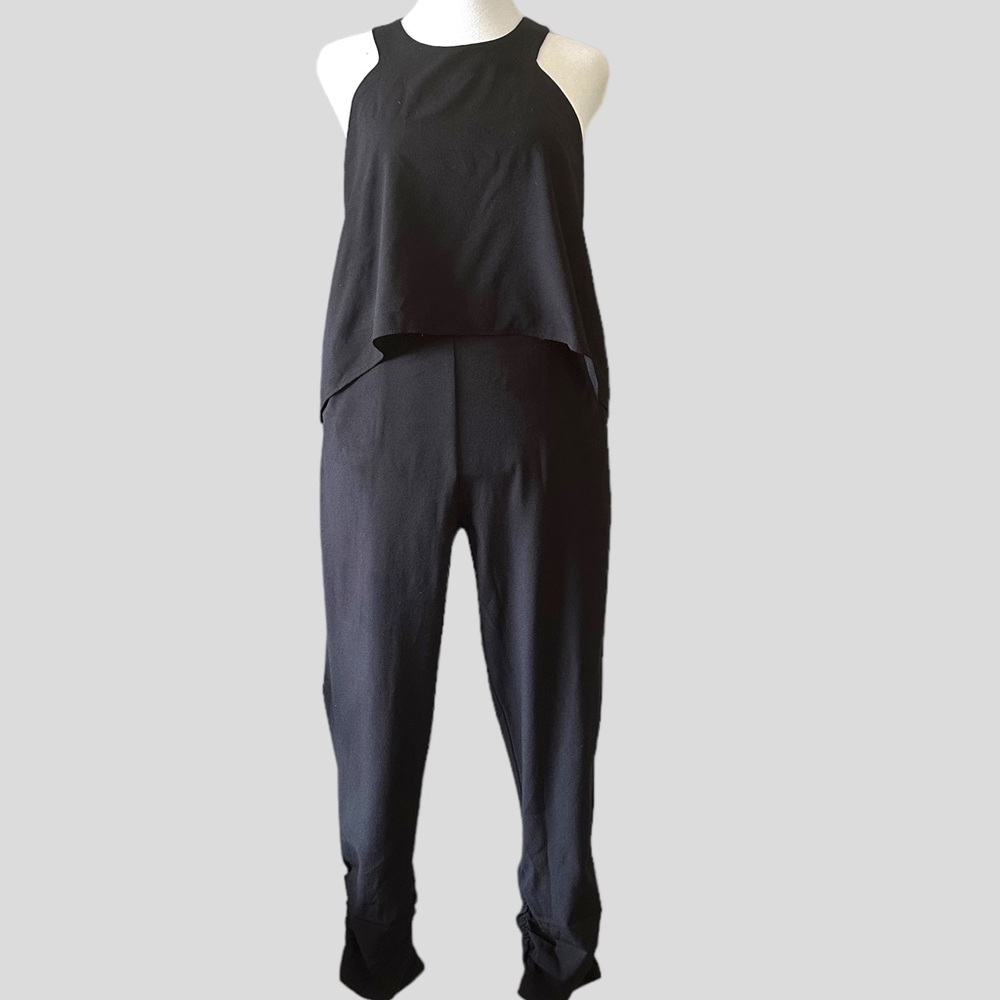 Necessary Objects Ady Gluck- Frankel Black Jumpsuit Romper Size Small